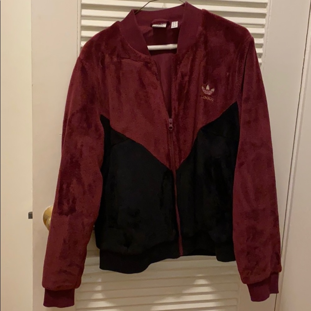 Adidas Velour Track Jacket